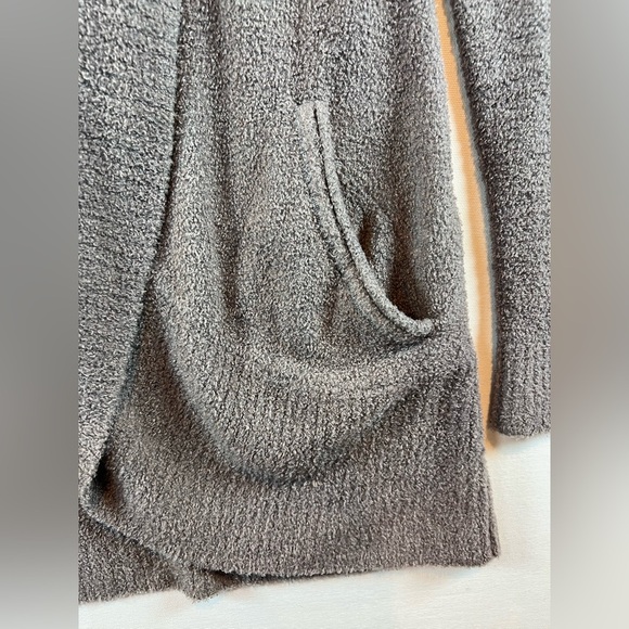 Barefoot Dreams CozyChic Lite Chenille Shawl Neck open front cardigan size XS/SM - Picture 2 of 8